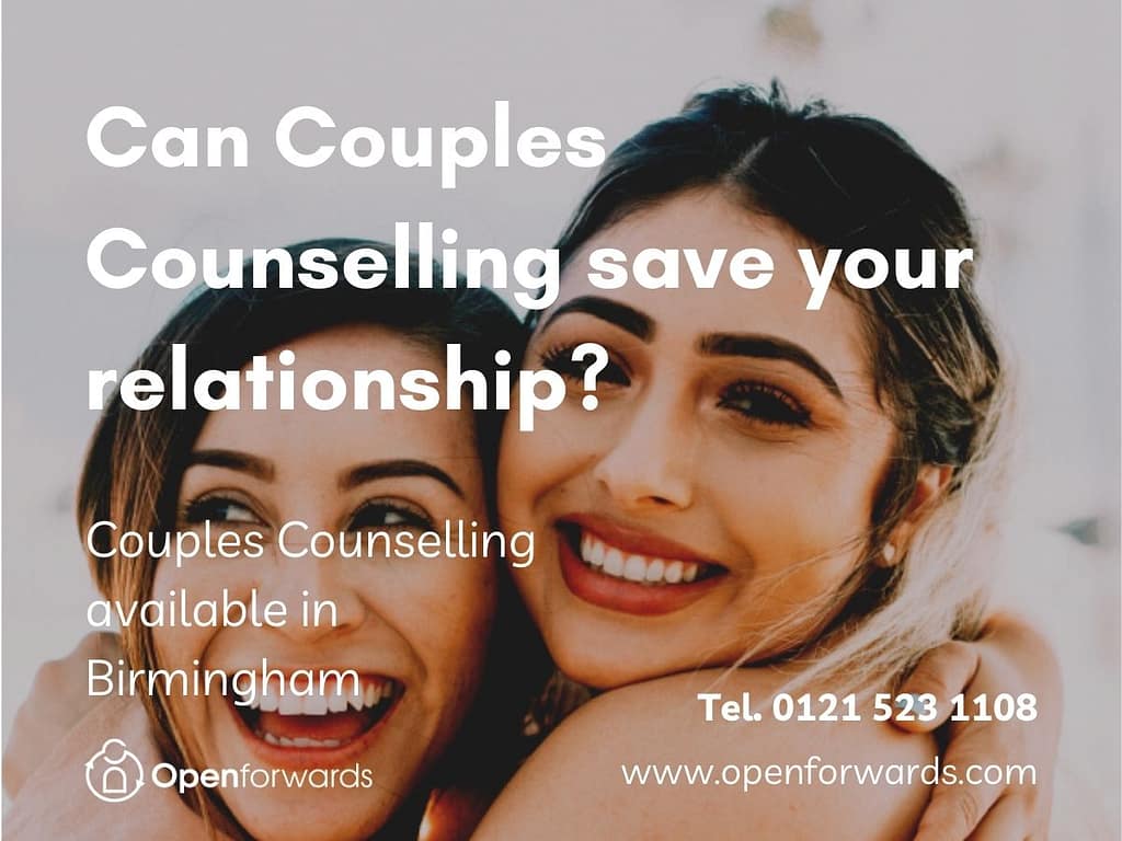 Couples Counselling in Birmingham at Openforwards CBT & Counselling.