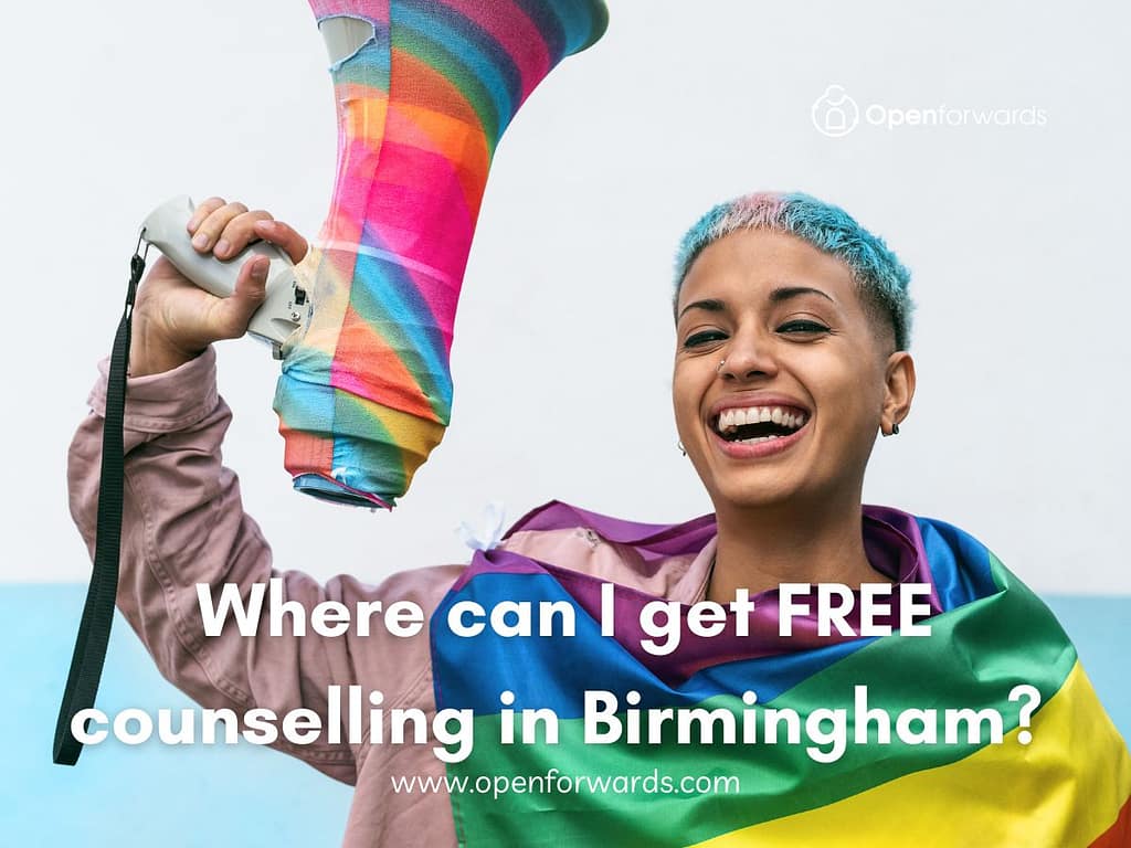 Where can I get free counselling in Birmingham, UK?
