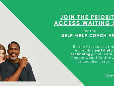 Join the Priority Access Waiting List for the Self Help Coach App