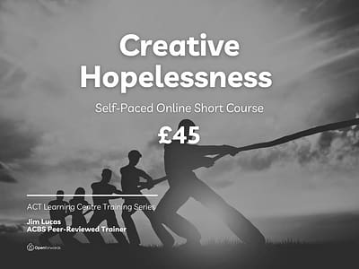 Creative Hopelessness Course