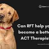Can RFT help you become a better ACT Therapist?
